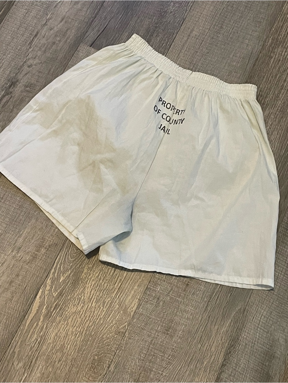 Jail issue small 90’s boxers county inmate